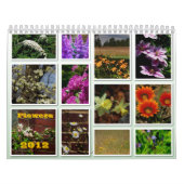 Blumen-Kalender 2012 Kalender (Titelbild)