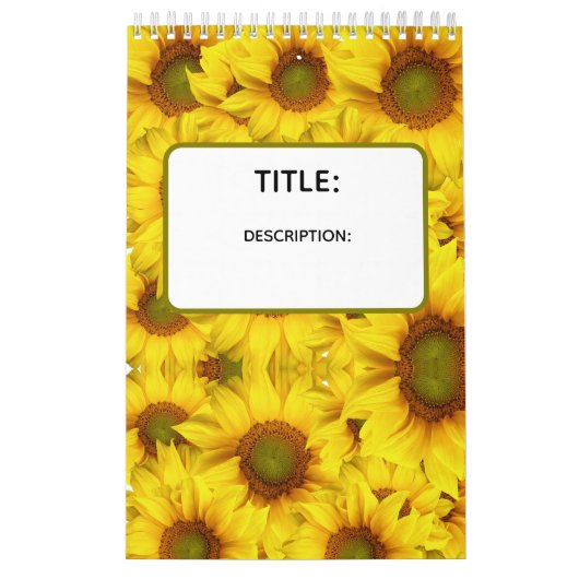 BLUMEN-KALENDER KALENDER (Titelbild)