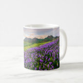 Blumen | Kalifornische Wildblumen Kaffeetasse (VorderseiteRechts)