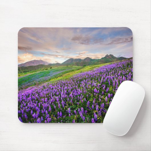 Blumen | Kalifornische Wildblumen Mousepad (Mit Mouse)