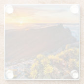 Blumen | Kanarische Inseln, Spanien Glasuntersetzer (Rückseite)