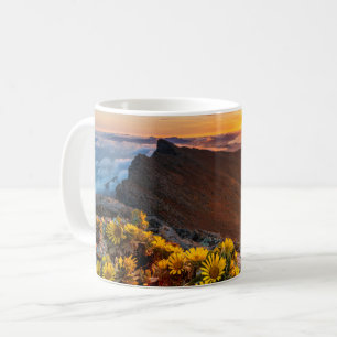 Blumen Kanarische Inseln, Spanien Kaffeetasse