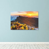 Blumen | Kanarische Inseln, Spanien Leinwanddruck (Insitu (Holzboden))