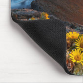 Blumen | Kanarische Inseln, Spanien Mousepad (Ecke)