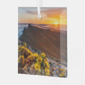 Blumen | Kanarische Inseln, Spanien Ornament Aus Glas (Vorderseite links)