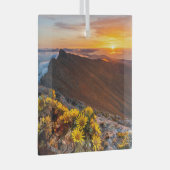 Blumen | Kanarische Inseln, Spanien Ornament Aus Glas (Vorderseite Rechts)