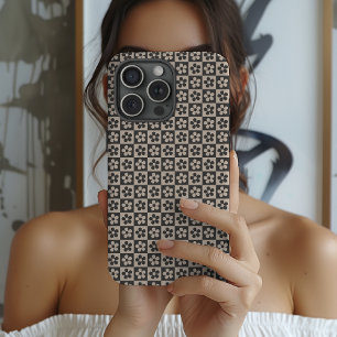 Blumen Karo Hartschale Geschenk für Frauen & Mädch Case-Mate iPhone 14 Pro Max Hülle