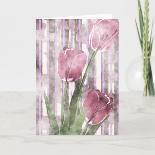 Blumen Karte (Vorderseite)
