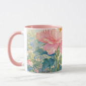 Blumen-Kätzchen-Tasse Tasse (Links)