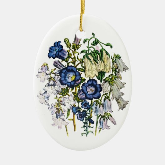 Blumen Keramikornament (Vorne)