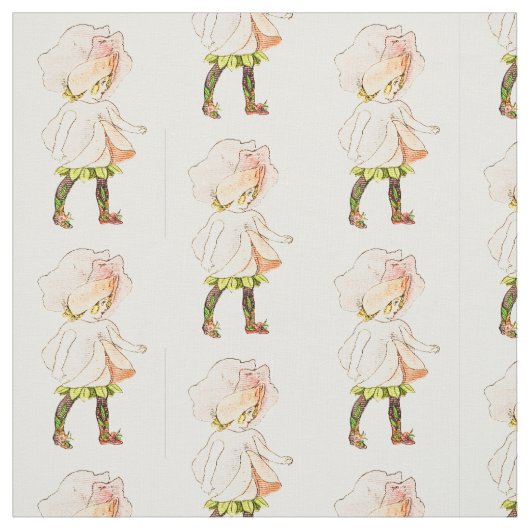 BLUMEN-KIND - SÜSSE ERBSEN-FEENHAFTES MIT STOFF (Muster)