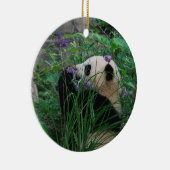 Blumen-KindBao Bao riesiger Panda CUB verzieren Keramikornament (Rechts)