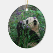 Blumen-KindBao Bao riesiger Panda CUB verzieren Keramikornament (Links)