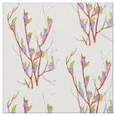 BLUMEN-KINDERkätzchenpussy-WEIDE-BLUMENmuster Stoff (Nahaufnahme)