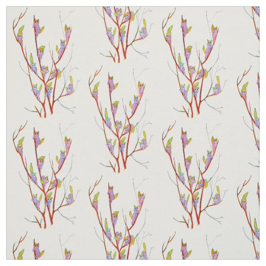 BLUMEN-KINDERkätzchenpussy-WEIDE-BLUMENmuster Stoff (Muster)