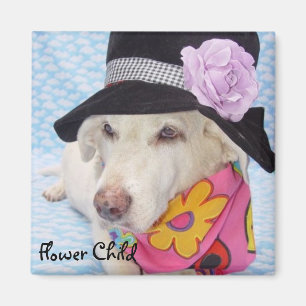 Blumen-KindMyrtie Magnet