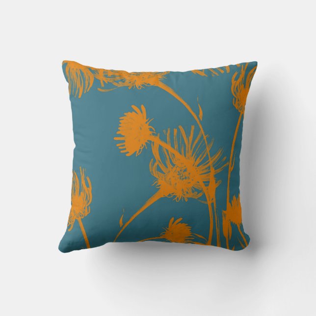 Blumen Kissen (Rückseite)