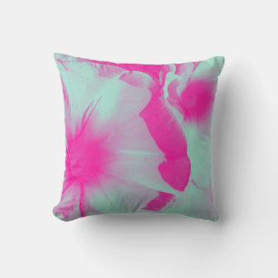 Blumen-Kissenbezug mit abstraktem Design Kissen