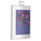 Blumen Klassische Flasche Flachmann (Rechts)
