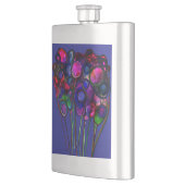 Blumen Klassische Flasche Flachmann (Links)