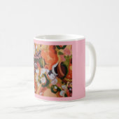 "Blumen" klassische Tasse (VorderseiteRechts)