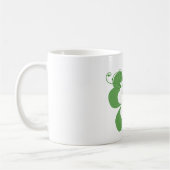 Blumen-Kleeblatt-Tasse Kaffeetasse (Links)