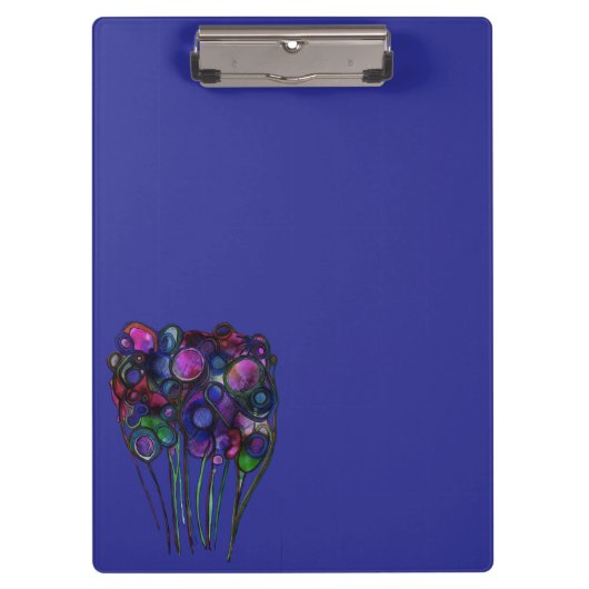 Blumen Klemmbrett (Vorderseite)