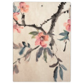 Blumen Klemmbrett (Rückseite)