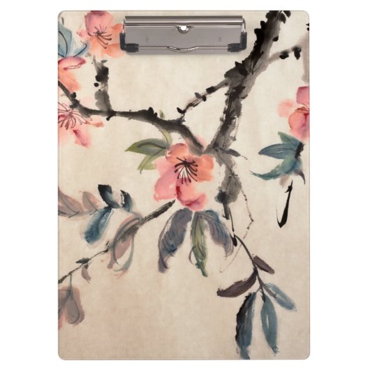 Blumen Klemmbrett (Vorderseite)