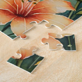 Blumen Kolibri Puzzle (Seite)