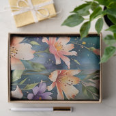 Blumen-Kolibri-Seidenpapier Seidenpapier (Geschenk)