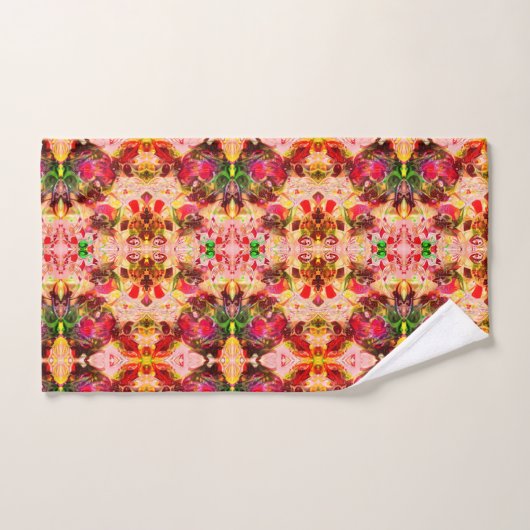 Blumen-Königin Badhandtuch Set (Handtuch)