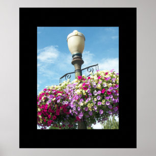 Blumen-Korb-Plakat Poster