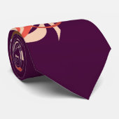 Blumen Krawatte (Gerollt)