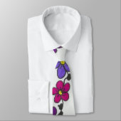 Blumen-Krawatte Krawatte (Gebunden)