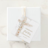 Blumen Kreuz Erstkommunion Geschenkanhänger (Beispiel)