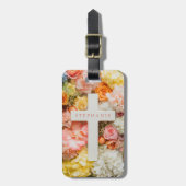 Blumen Kreuz Gepäckanhänger (Vorderseite vertikal)