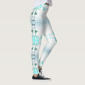 Blumen-Kreuz Leggings (Rechts)