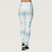 Blumen-Kreuz Leggings (Rückseite)