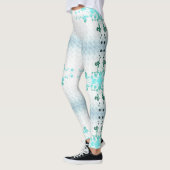 Blumen-Kreuz Leggings (Links)