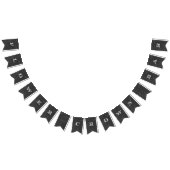 Blumen-Kronen-Barzeichen Wimpelkette (Alle)