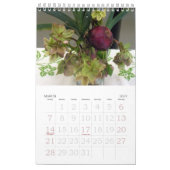 Blumen-Kunst 2012 Kalender (Mär 2027)