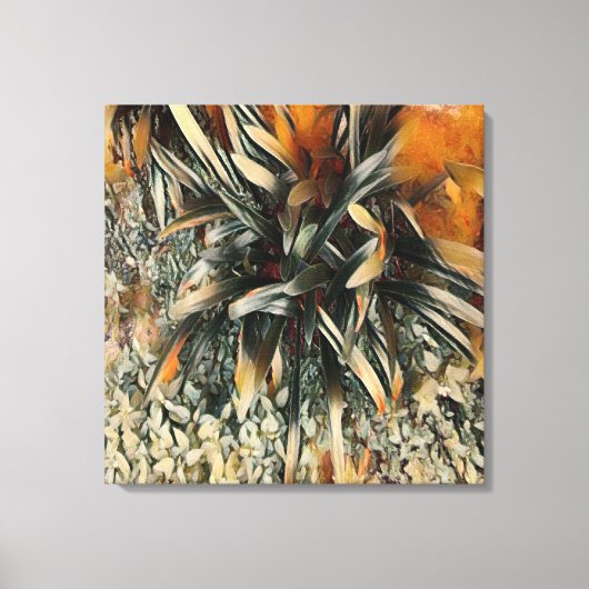 Blumen Kunst Leinwanddruck (Vorderseite)