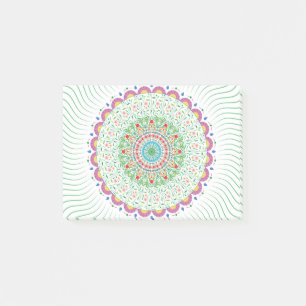 Blumen-Kunst Post-it Klebezettel