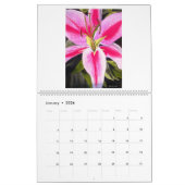 Blumen-Kunstkalender durch Sacha Grossel Kunst Kalender (Jan 2026)