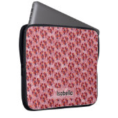 Blumen Laptopschutzhülle (Vorne Rechts)