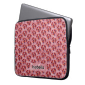 Blumen Laptopschutzhülle (Vorderseite Links)