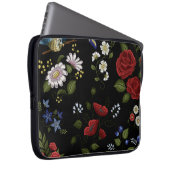 Blumen Laptopschutzhülle (Vorne Rechts)