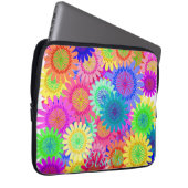 Blumen Laptopschutzhülle (Vorne Rechts)