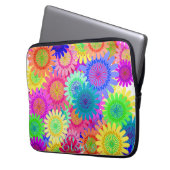 Blumen Laptopschutzhülle (Vorderseite Links)